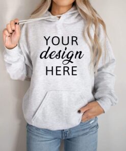 18500 Ash Sweater Mockup| Gildan 18500 Mockup| Hoodie Sweater Mockup| Model Mockups|