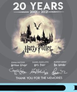 20 Years, Harry Potter, Harmione Ranger, Ron Weasly Signature, Wizard film Customizable Png