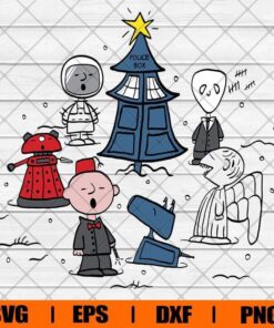 A Charlie Who Christmas, Snoopy, Christmas, Layered SVG, DXF, PNG, EPS