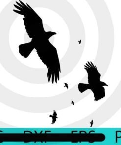 A Murder of Crows, Halloween, Halloween Theme, Halloween Gift, Halloween 2021, 2021 Halloween, Scary Cute Awesome Art, Funny Gift, Halloween Art, Customizable PNG