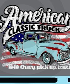 American Classic Truck, Original, Army , Veterans , Freedom ,Born free, US Truck, Truck Driver, USA Truck Driver Customizable Png