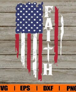 American Faith, Christian,Jesus ,God, Crucifix, American Flag, gift For Friend Svg Eps Png Dxf