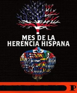 American Flag Tree, National Hispanic Heritage Month, Spain, Mexico, The Caribbean, Central and South America Language Culture Customizable PNG