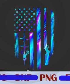 American Hologram Flag, Canning American Flag, Autism Hologram USA Flag, Autism US Flag, Customizable PNG