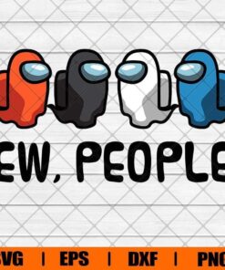 Among Us Ghost Ew, People Svg, Among Us Game Svg, Among Us Svg, Video Game Svg, Funny Game, Layered SVG, DXF, PNG, EPS