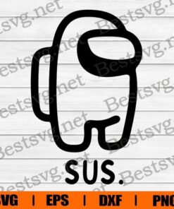 Among Us Svg, Among Us Gift Svg, Video Games Svg, Games Svg, Layered SVG, DXF, PNG, EPS