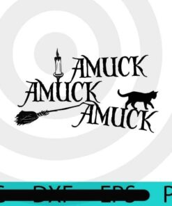 Amuck Amuck Amuck, Black art, Halloween 2021, Halloween, Halloween Theme, Halloween Gift, 2021 Halloween, Awesome Scary Cute Funny Halloween Art Gift, Customizable PNG