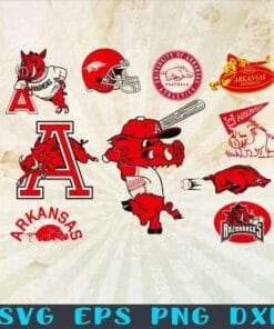 Arkansas Razorbacks men's basketball, University of Arkansas, Arkansas Logo, Baseketball Fan, Layered Svg Eps Png Dxf