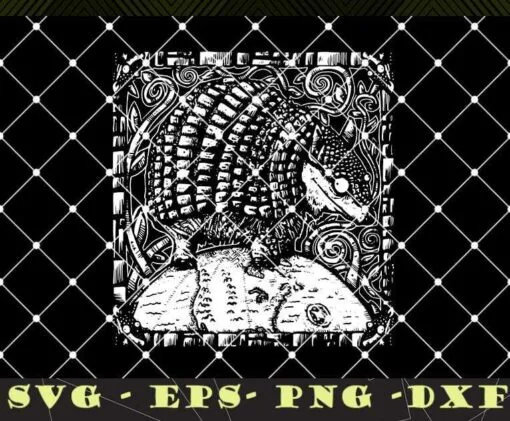 Armadillooooo, Armadillo Do, Animal, Armadillo Do Lover, Wildlife, Layered SVG, DXF, PNG, EPS