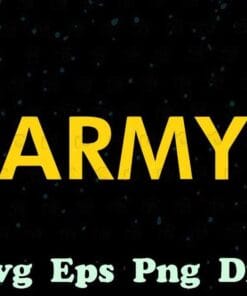 Army APFU PT Workout, US Military Gear Army Training PT , Yellow Letters, Army Lovers, Layered SVG, DXF, PNG, EPS