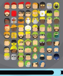 Arsenal Cast, Game Head Arsenal, Cast Roblox, Movie, Young Trend, Couple Gift, Mother Father Day, Gift For Men, Customizable Png