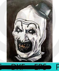 Art the Clown, Movie , Halloween 2021, Halloween, Halloween Theme, Scary Halloween Art, Halloween Gift, Customizable PNG