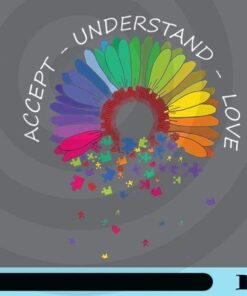 Autism Awareness, Accept, Understand, Love, Puzzle, Puzzle Sunflower, Colorful Sunflower, Autism Day, Customizable Png