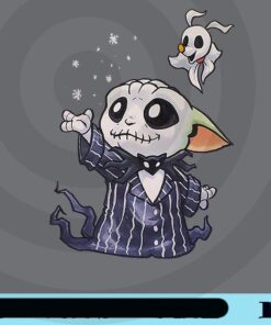 Baby Yoda Sparkle, Ghost, Grogu, Star Wars Disney, The Mandalorian Customizable Png