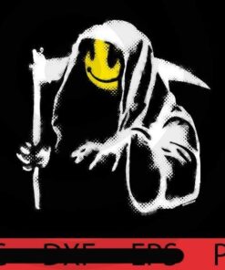Banksy graffiti Grim, Halloween 2021, Halloween, Funny, Cute, Scary, 2021 Halloween, Halloween Theme, Halloween Art, Gift for man woman kid, Customizable PNG