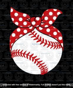 Baseball mom Svg, Baseball Svg, Bandana Baseball Sister Svg, Softball Mom Svg, Customizable Layered Svg, Svg Eps Png Dxf