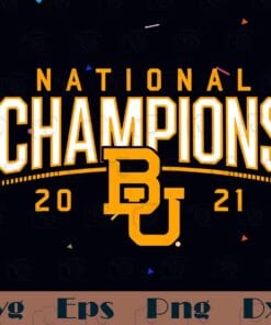 Baylor Bears National Championship, BU, Baylor University, Baseketball Lovers, Baseball Team, Layered SVG, DXF, PNG, EPS