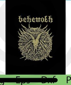 Behemoth Goat Penta, 2021 Halloween Art, scary horror Halloween Theme, funny cute Saying, Customizable PNG