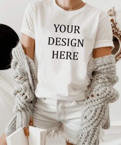Bella Canvas 3001 mock up. Bella Canvas white shirt mock up. T-shirt mock up. Model mock up. Bella Canvas 3001 mock ups