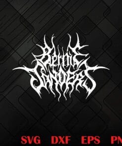 Bernie Sanders, Black Metal Band, Metal Artists, Music, Metal Font Layered Svg, Svg Eps Png Dxf