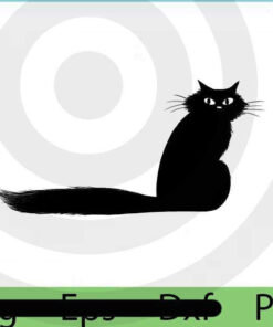 Black Kitty Cat, Happy 2021 Halloween, horror cute funny scary Art quote , Halloween Theme, Customizable PNG