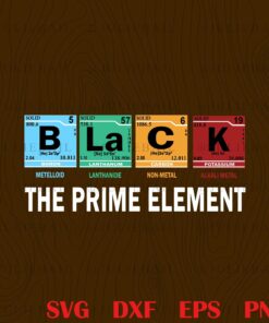 Black ,The Prime Element, Black History Leaders, Black History, Black Lives Matter, Black Pride SVG PNG DXF, EPS, PDF