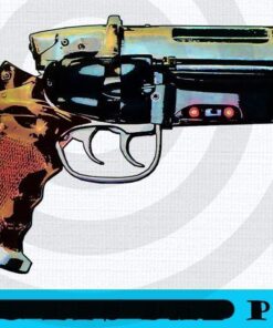 Blade Runner Gun, Horror Movie, Horror Film, 2021 Halloween, Halloween Day, Scary Halloween Movie Art Customizable PNG