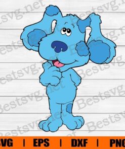 Blues Clues , Blues Clues Cartoon, Disney Cartoon, Blues Clues Lover Svg Eps Png Dxf