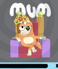 Blueys Mom Blueys Mum Blueys Family Cartoon for kids children Customizable PNG