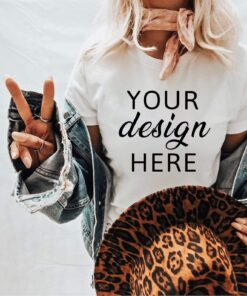 Boho Shirt Mockup| Bella Canvas 3001 Mockup| Hanging Shirt Mockup| Cute Shirt Mockups| Model Mockup Shirt