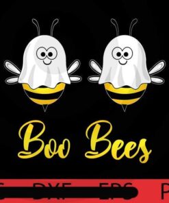 Boo Bees Couples, Halloween, Halloween Theme, Halloween Art, Halloween 2021, 2021 Halloween, Halloween Gift, Scary Art, Cute Awesome Art, Funny Gift, Customizable PNG