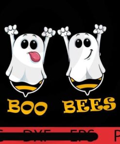Boo Bees Funny, Halloween, Halloween Theme, Halloween Gift, Halloween 2021, 2021 Halloween, Scary Cute Awesome Art, Funny Gift, Halloween Art, Customizable PNG