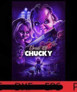 Bride of Chucky, Happy Halloween 2021, 2021 Halloween, Halloween, Awesome Halloween Theme, Halloween Art, Halloween Gift For Man woman, Customizable PNG