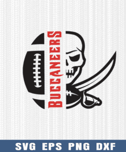 Buccaneers, Tampa bay, bay buccaneers, NFL sports, Buccaneers wall art, Tampa Bay buccaneers Fans, Skull, Football Layered Svg Eps Png Dxf
