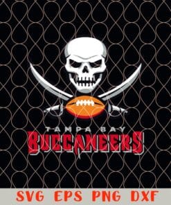 Buccaneers, Tampa bay, bay buccaneers, NFL sports, Buccaneers wall art, Tampa Bay buccaneers Fans, Skull, Football Layered Svg Eps Png Dxf