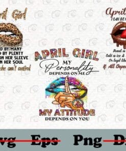 Bundle April Birthday 3PNG Design, Gift for April Girl, Dripping Lips, Leopard Lips, Peace Love, Dripping Chocolate Lips, 3 PNG Design