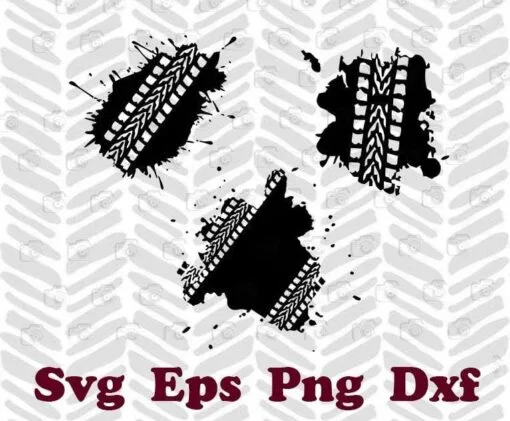 Bundle Tire Track SVG, Mudding svg, Tire Tread Svg, Tracks Svg, Mud Tire,car, racing,men,SVG PNG DXF, EPS, PDF