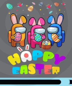 Bunny Among Us Png, Funny Easter Among Us Png, Easter Bunny Png, Happy Easter Day Customizable Png