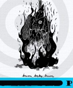 Burn Baby Burn, 2021 halloween, halloween theme, 2021 halloween gift for woman man, Customizable PNG