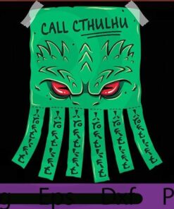 Call Cthulhu , 2021 Halloween Art, scary horror Halloween Theme, funny cute Saying, Customizable PNG