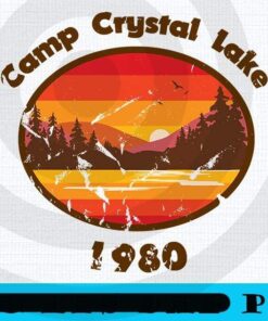 Camp Crystal Lake - Friday 13th, Happy 2021 Halloween, Scary horror Halloween, Halloween Day 2021 Customizable PNG