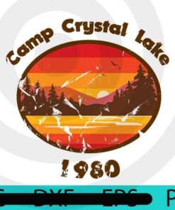 Camp Crystal Lake 1980, Halloween 2021, Halloween, Funny, Cute, Scary, 2021 Halloween, Halloween Theme, Halloween Art, Gift for man woman kid, Customizable PNG