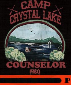 Camp Crystal Lake Counselo Perfect Gift, Happy Halloween 2021, Horror Movie Horror Film, Halloween Movie, Scary Movie Text Art Customizable PNG