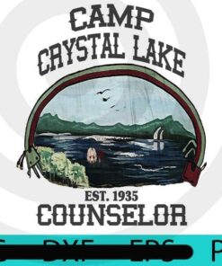 Camp Crystal Lake counselor 1935, Halloween 2021, Halloween, 2021 Halloween, Halloween Theme, Halloween Art, Cute, Scary, for man woman, Customizable PNG