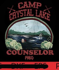Camp Crystal Lake Counselor, Halloween 2021, Halloween, 2021 Halloween, Halloween Theme, Cute Funny Scary Halloween, man woman Children gift, Customizable PNG
