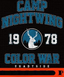 Camp Nightwing Color War 78 - Shadyside, Horror Movie Art, Horror Movie, Halloween Day, Halloween 2021 Customizable PNG