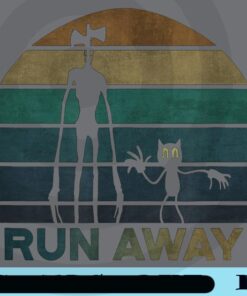 Cartoon Cat And Siren Head Creepypasta, Siren Head Creepypasta horror, Vintage, Siren Head, Kids horror Customizable Png