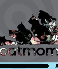 Cat Mom, Mother Day, Cat Lover, Pet Lover, I Love Cat, Gift For Cat Lover Customizable Png