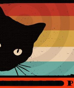 Cat retro style funny png, Halloween 2021, Halloween Theme, Horror Halloween, Funny Scary Cute Halloween gift, Customizable PNG