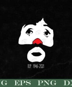 Cepillin Clown RIP 1946-2021, Mexican Clown, RIP Cepillin, Cepillin Lover, Cepillin Fans Layered Svg Eps Png Dxf